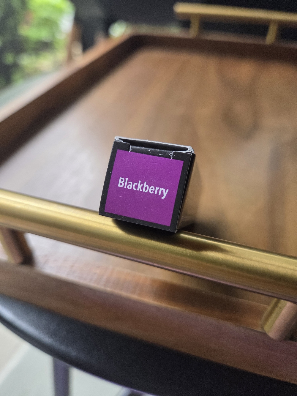 Color Street Blackberry Lip Gloss - Vibrant Purple Shade